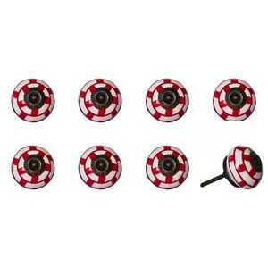 Knob-It Home Decor Classic Cabinet & Drawer Knobs | 8-Piece | K000034